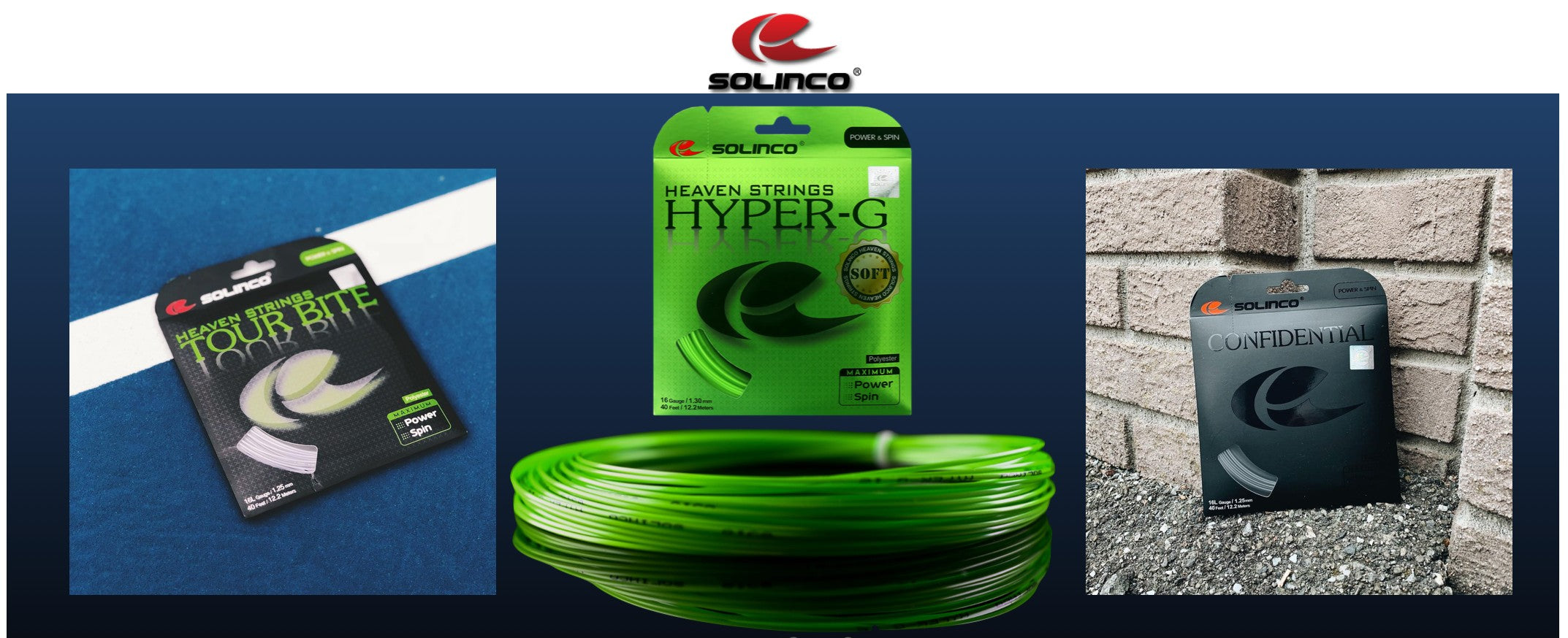 Solinco Hyper-G Soft String · 16L