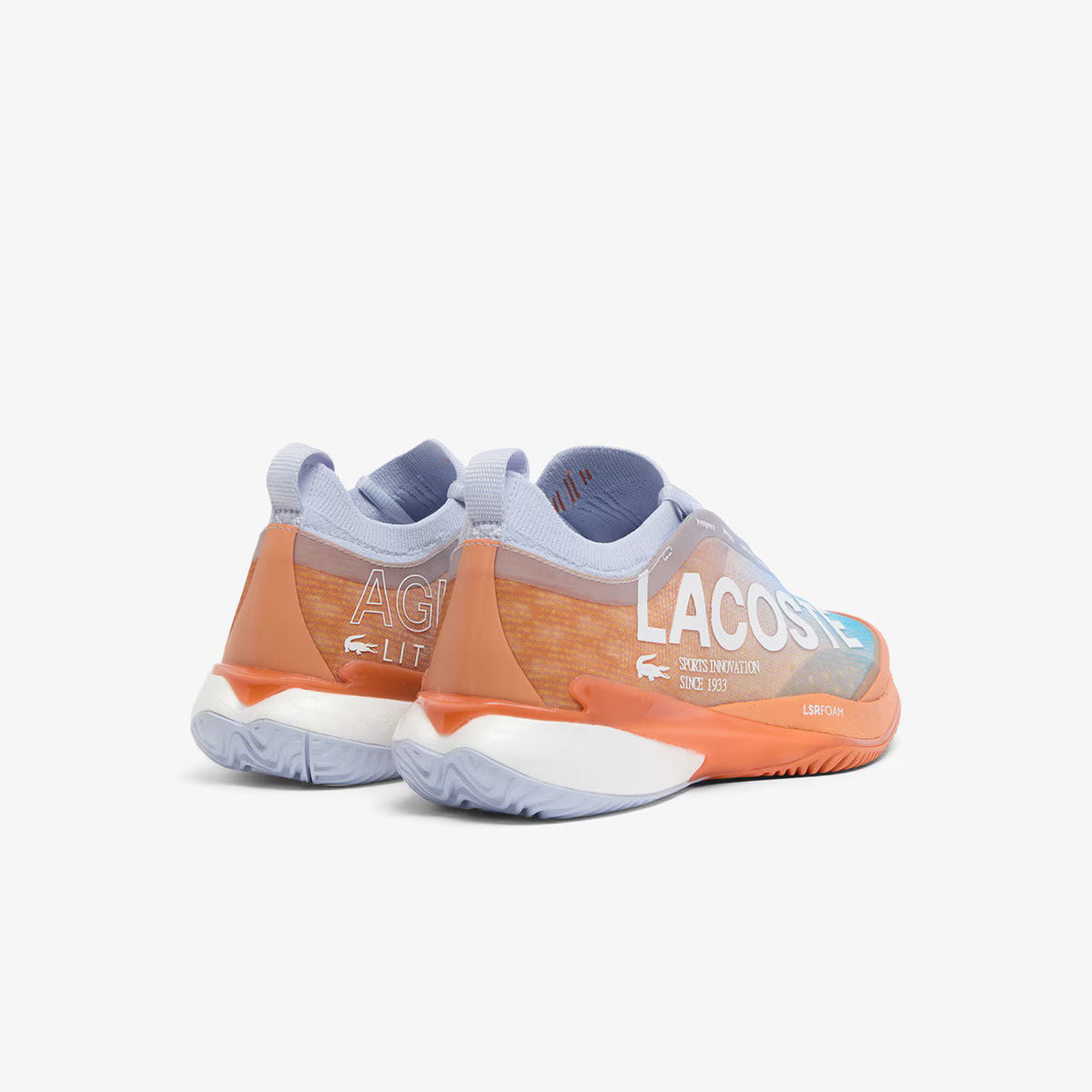 Lacoste AG-LT25 Light Women's Tennis Shoes Blue/Orange