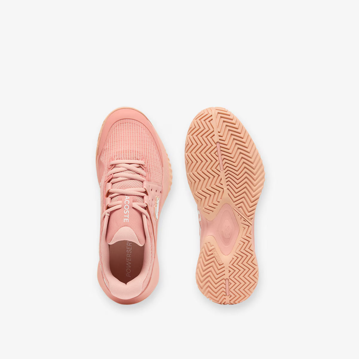 Lacoste Power Serve All Court Women's Tennis Shoes - Pink