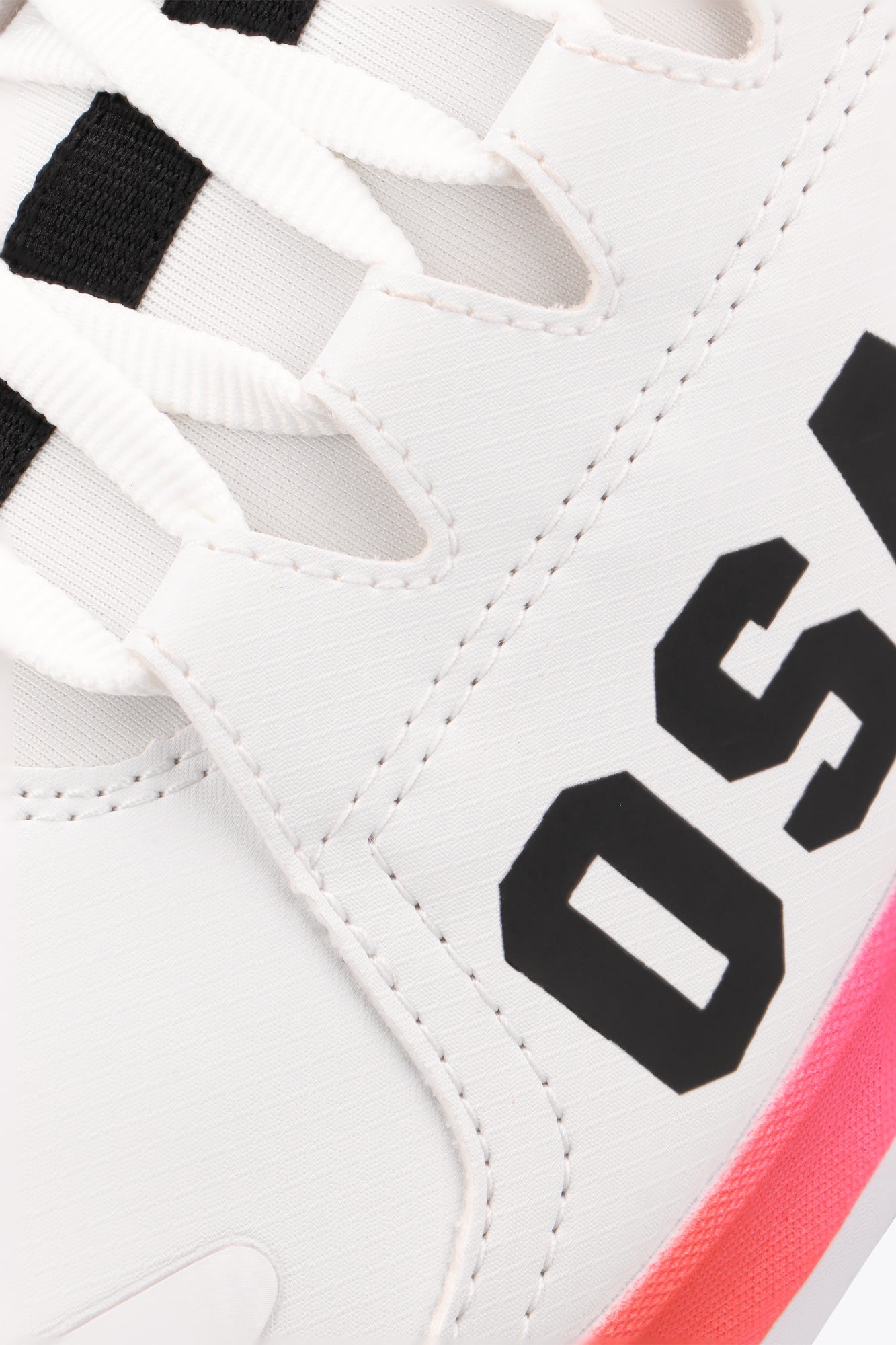 Osaka Furo Court Shoes - White-Raspberry