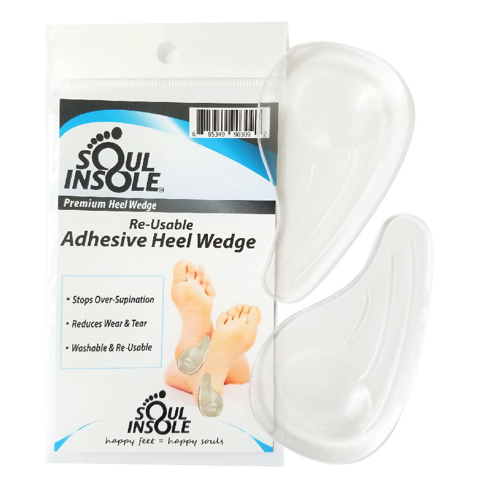 Soul Insole Heel Wedge (Re-Usable, Adhesive)
