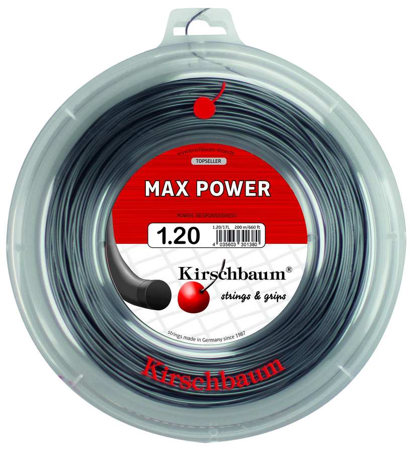 Kirschbaum Max Power Tennis String Reel - 660 ft.
