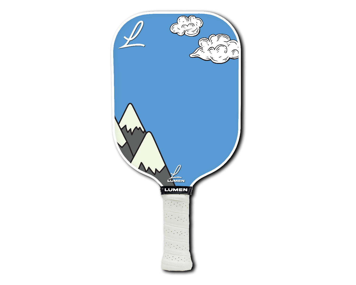 Lumen Coffee & Mountain Vibe Fiberglass Pickleball Paddle Set