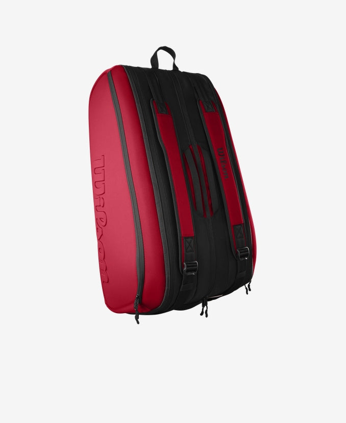 Innovative Wilson Clash V2 Super Tour Tennis Bag with Thermoguard-Lined Compartments