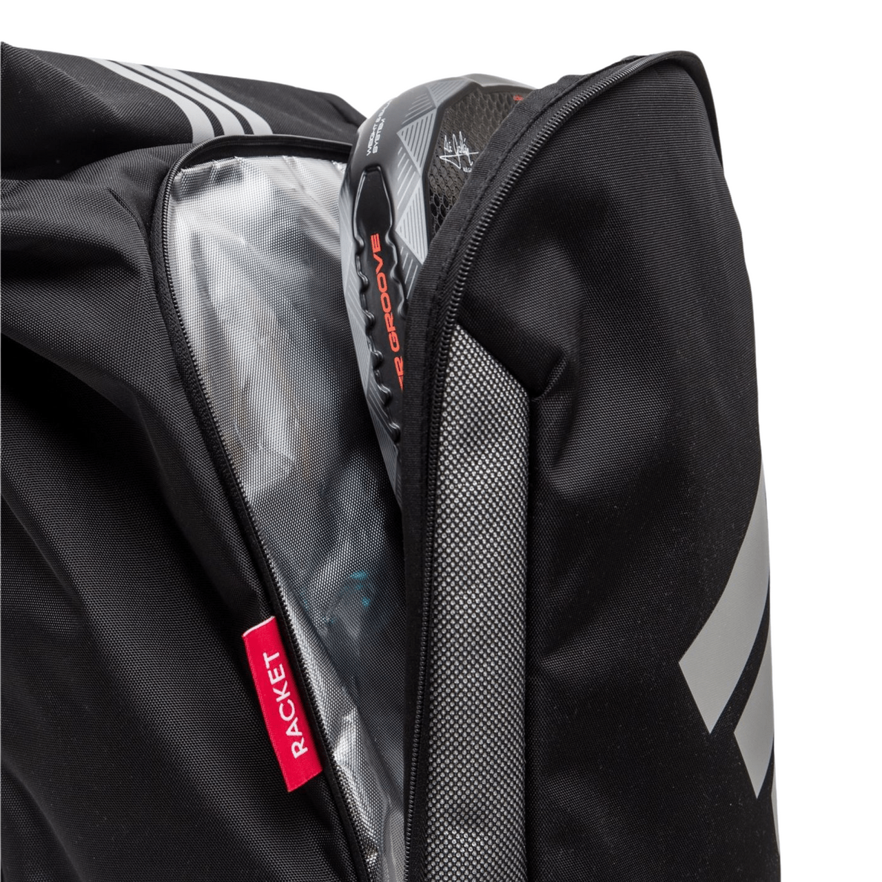 adidas Multigame Backpack 3.4 Black/Red - Racquet Point
