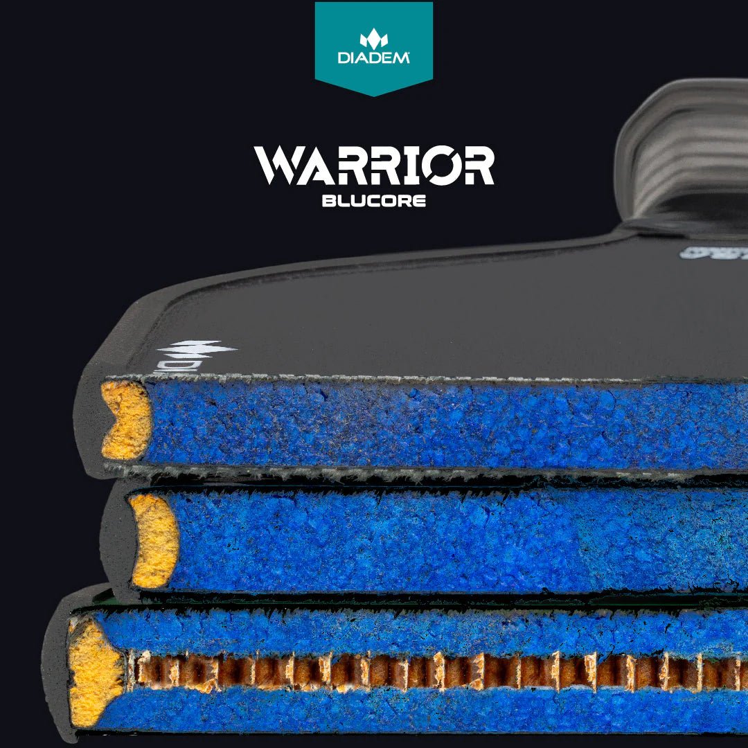 Diadem Warrior Blu Core Pickleball Paddle - Racquet Point