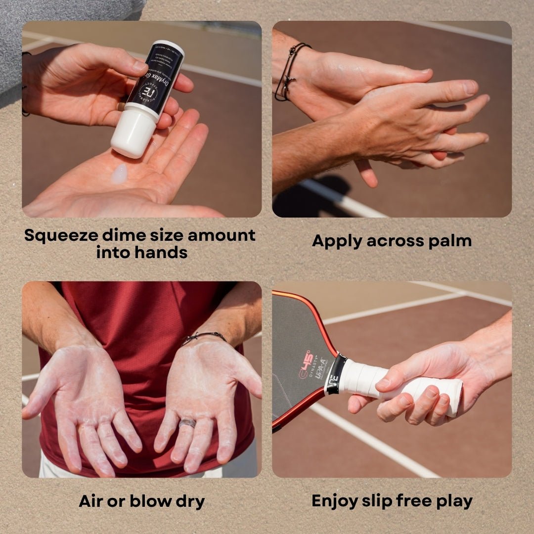 DryMax Grip Hand Gel - Sweat Control Solution - Racquet Point