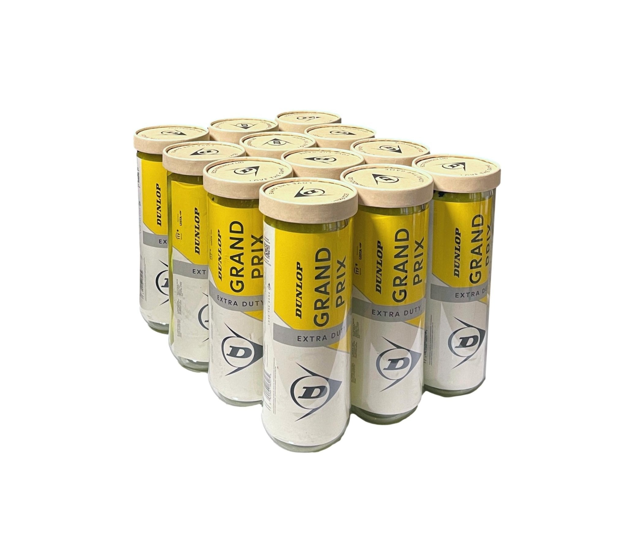 Dunlop Grand Prix Extra Duty Tennis Balls - Racquet Point