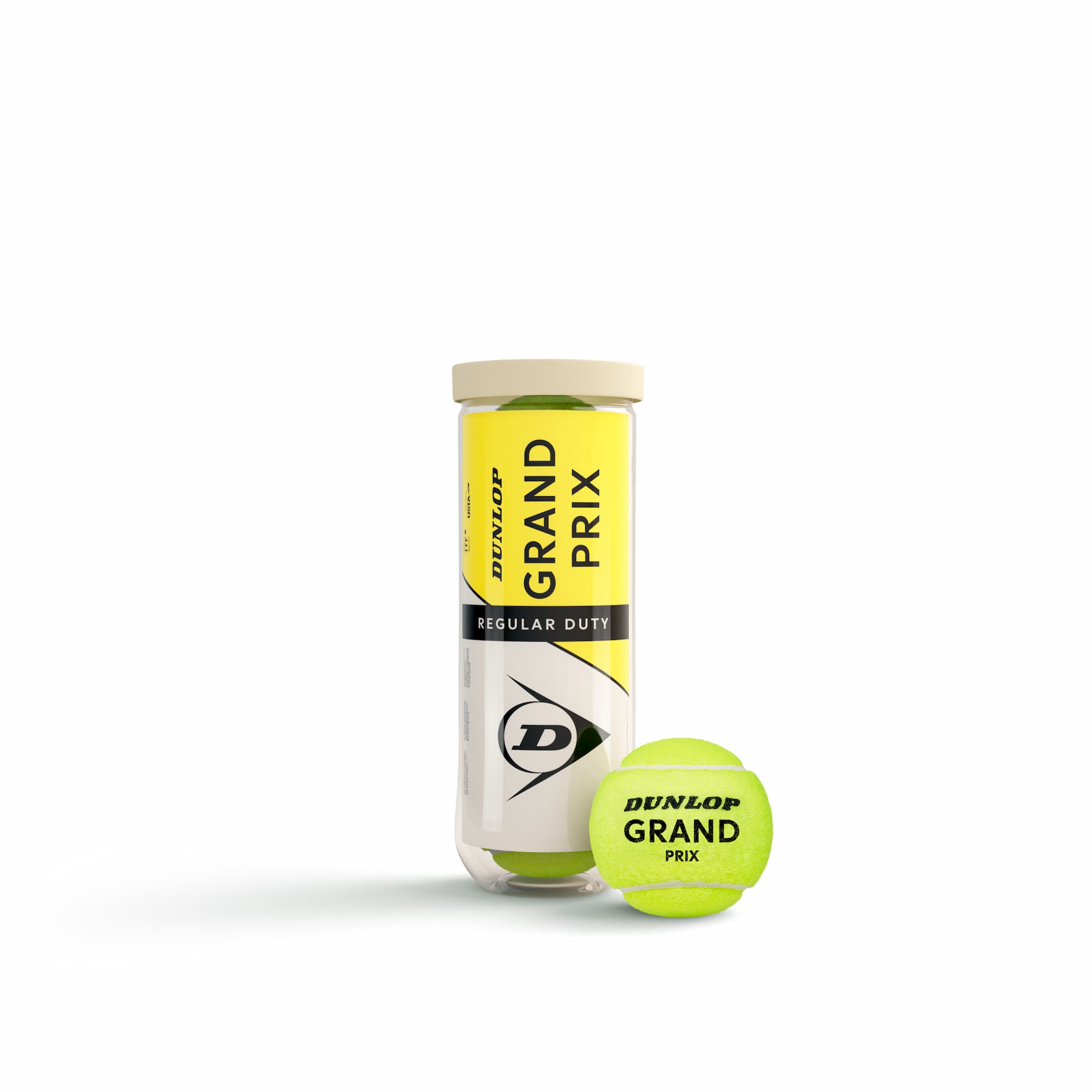 Dunlop Grand Prix Regular Duty Tennis Balls - USTA Approved - Racquet Point