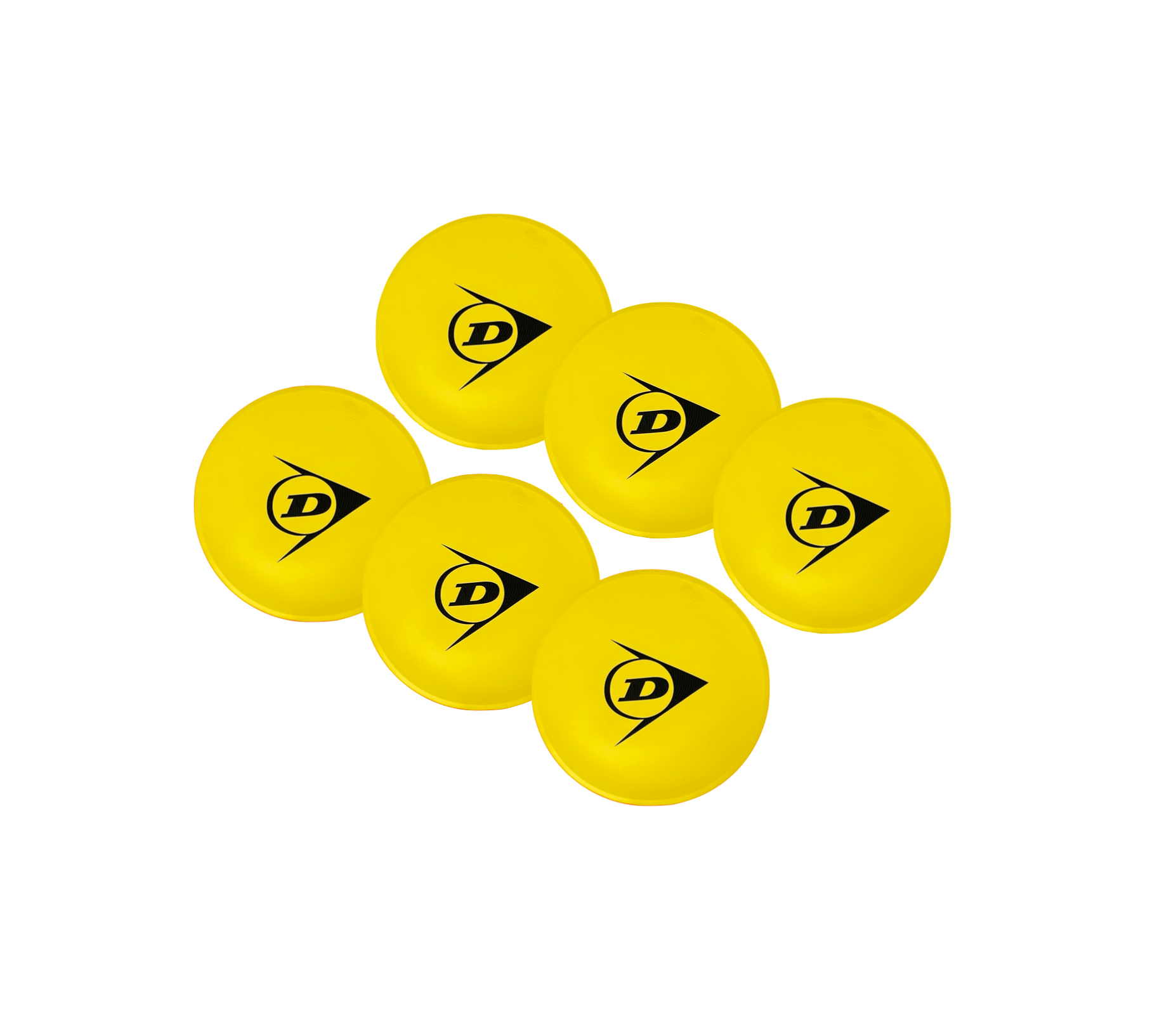 Dunlop Tennis Court Training Spot Targets - Pack with 6 - Racquet Point