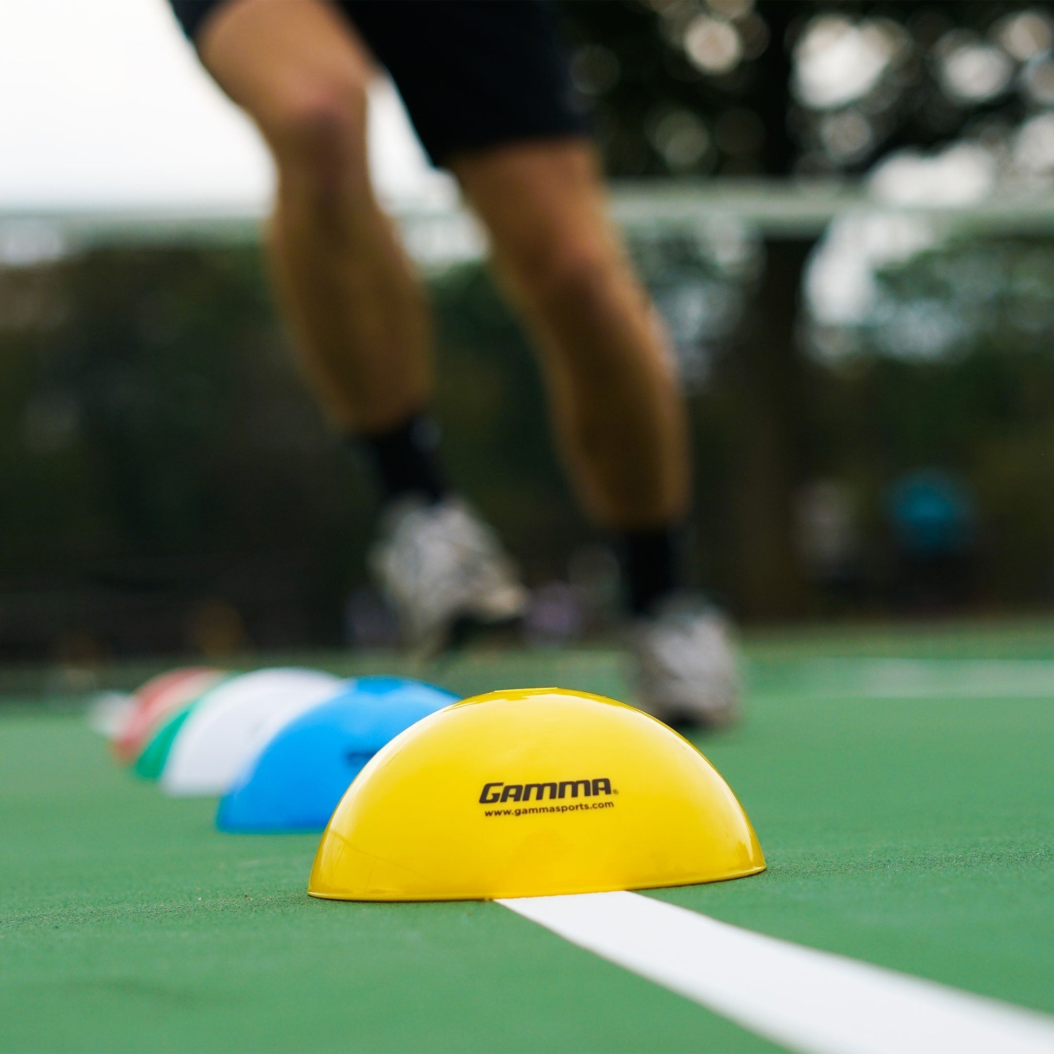 GAMMA Dome Cones, 5 - Pack for Agility & Balance Training - Racquet Point