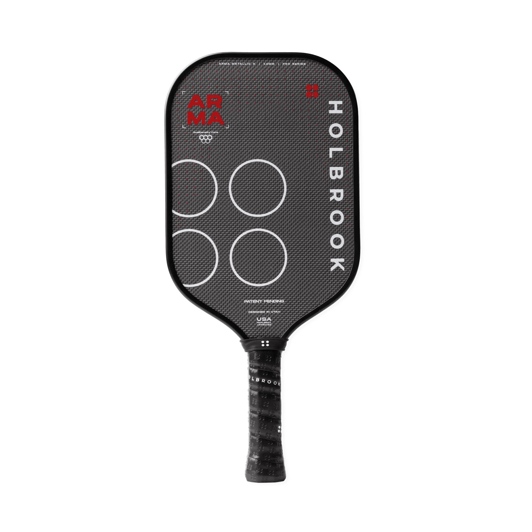 Holbrook Arma X Metallic 14mm Pickleball Paddle - Racquet Point