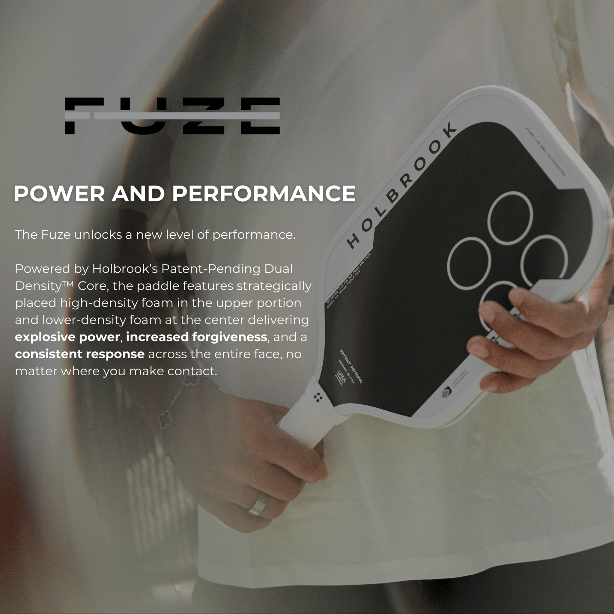 Holbrook Fuze Pickleball Paddle - Racquet Point