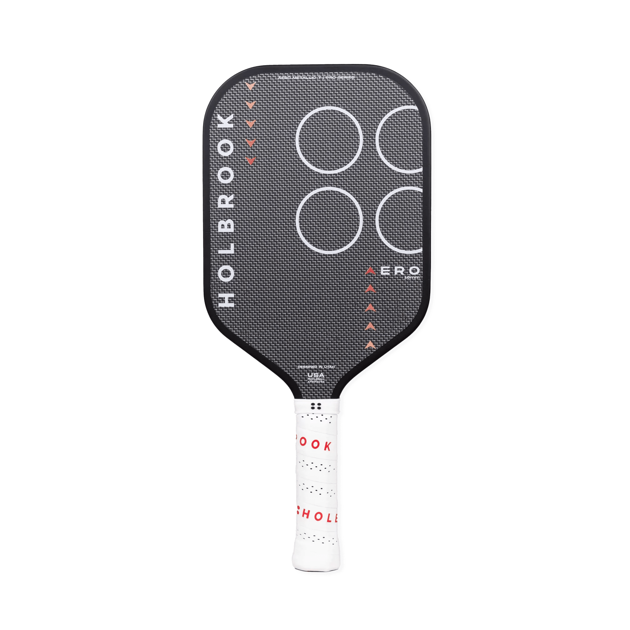 Holbrook Pro Aero Metallic T Pickleball Paddle (14mm / 16mm) - Racquet Point