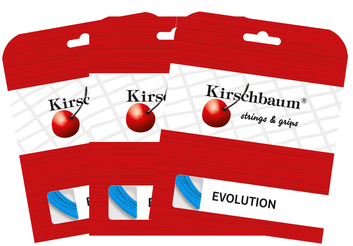 Kirschbaum Evolution Tennis String Set - 3 Pack - Racquet Point