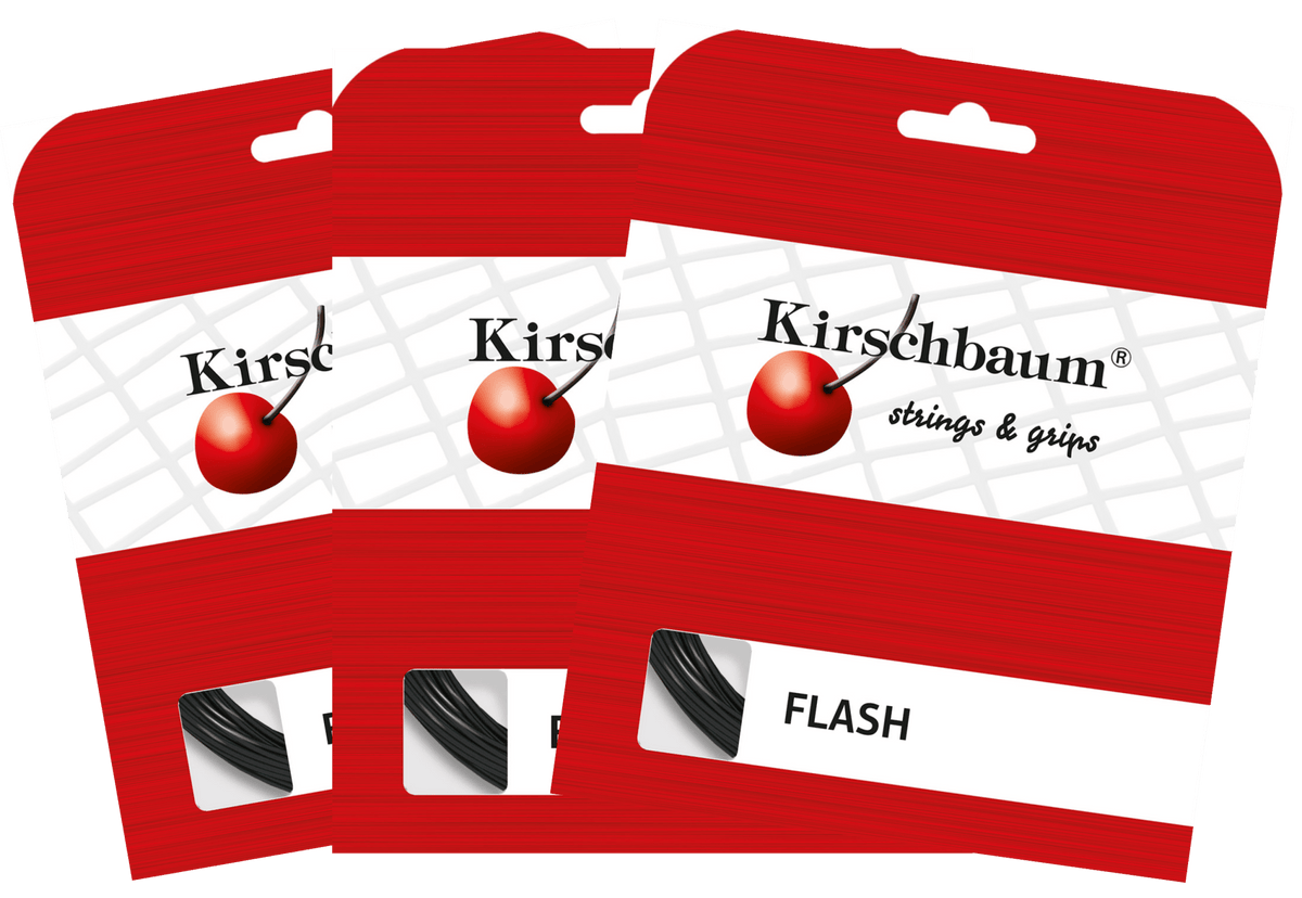 Kirschbaum Flash Tennis String Set - 3 Pack - Racquet Point