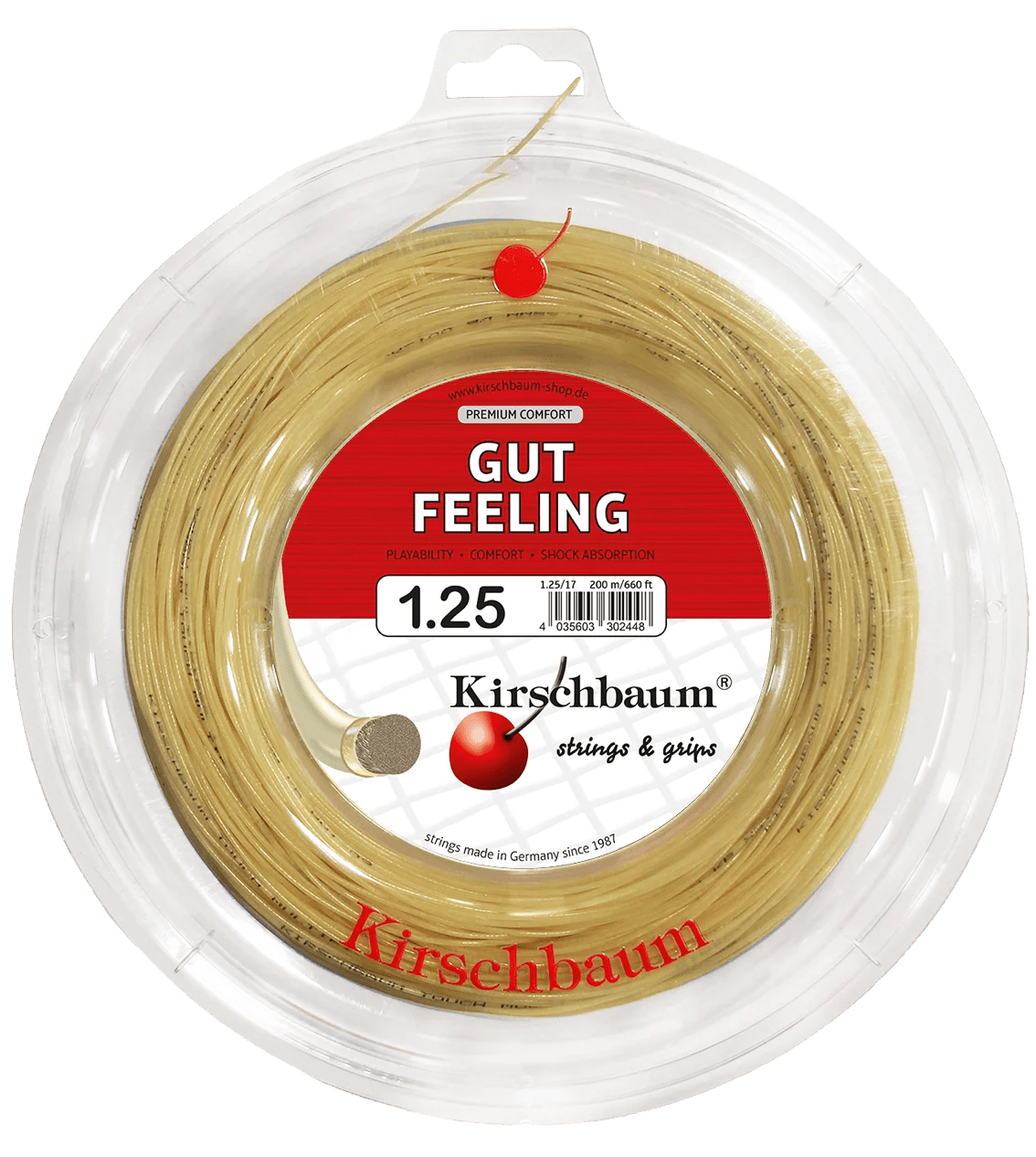 Kirschbaum Gut Feeling Tennis String Reel - Racquet Point