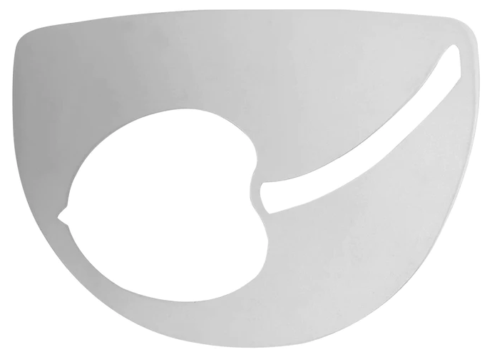 Kirschbaum Logo String Stencil - Heavy Duty Frosted Plastic - Racquet Point