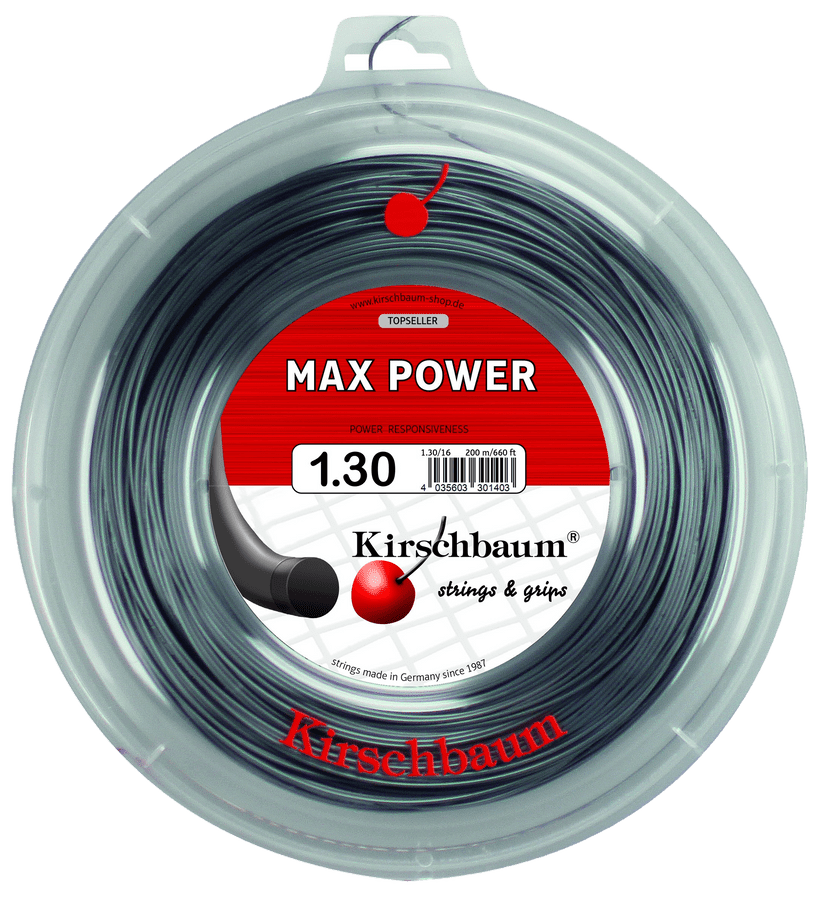 Kirschbaum Max Power Tennis String Reel - 660 ft. - Racquet Point