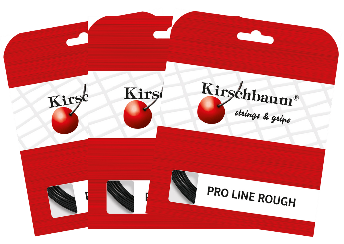 Kirschbaum Pro Line Rough Tennis String Set - 3 Pack - Racquet Point