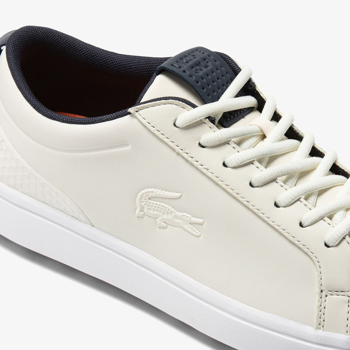 Lacoste G ELITE Men's Synthetic Golf Shoes - Beige/Black - Racquet Point