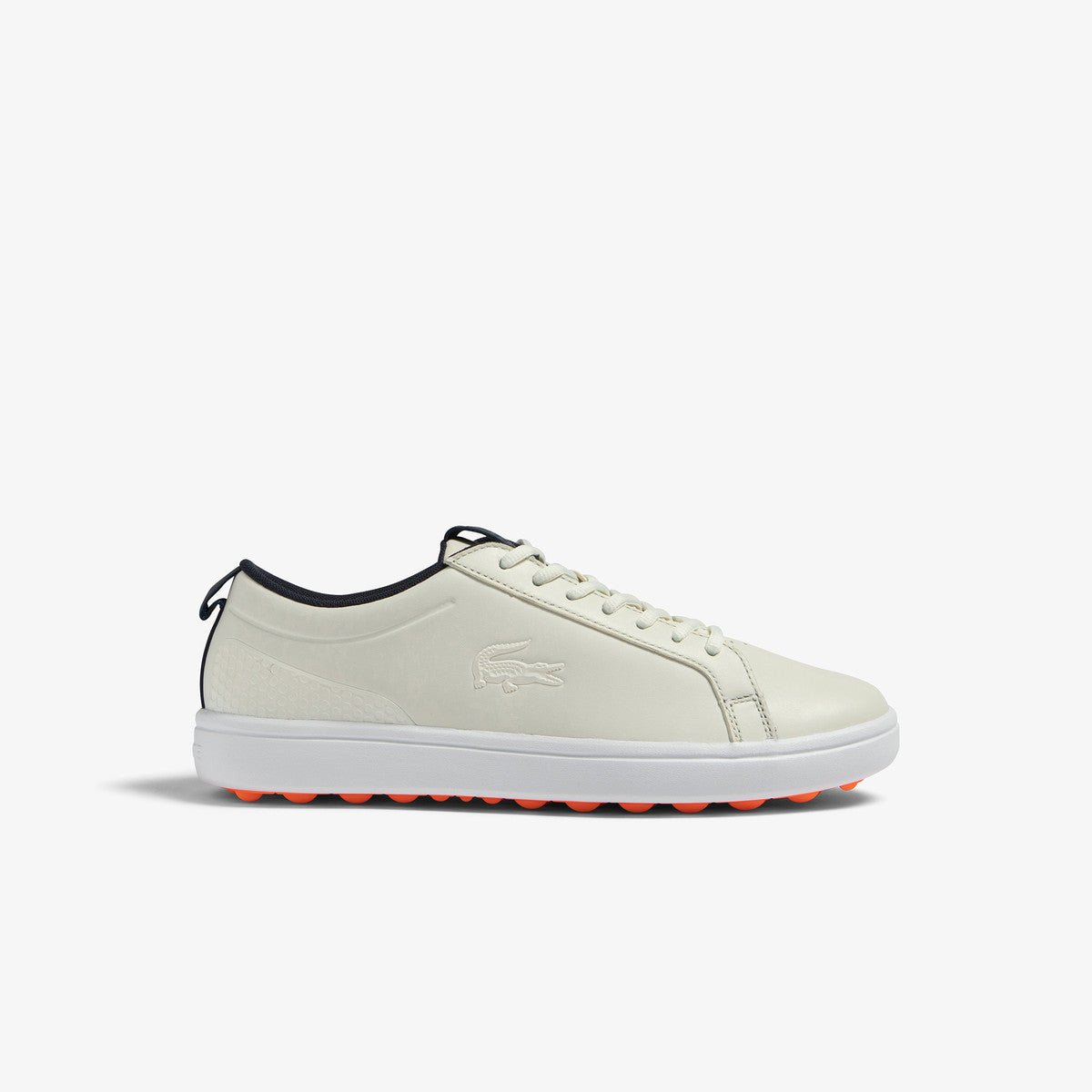 Lacoste G ELITE Men's Synthetic Golf Shoes - Beige/Black - Racquet Point
