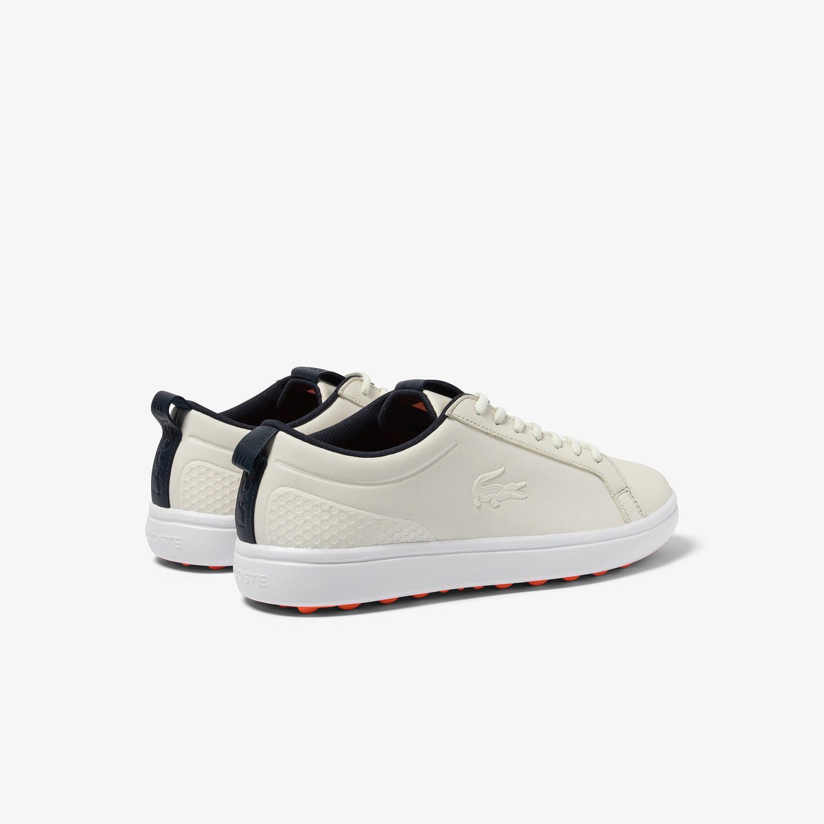 Lacoste G ELITE Men's Synthetic Golf Shoes - Beige/Black - Racquet Point