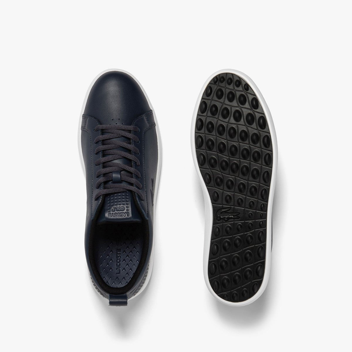Lacoste G ELITE Men's Synthetic Golf Shoes - Black - Racquet Point