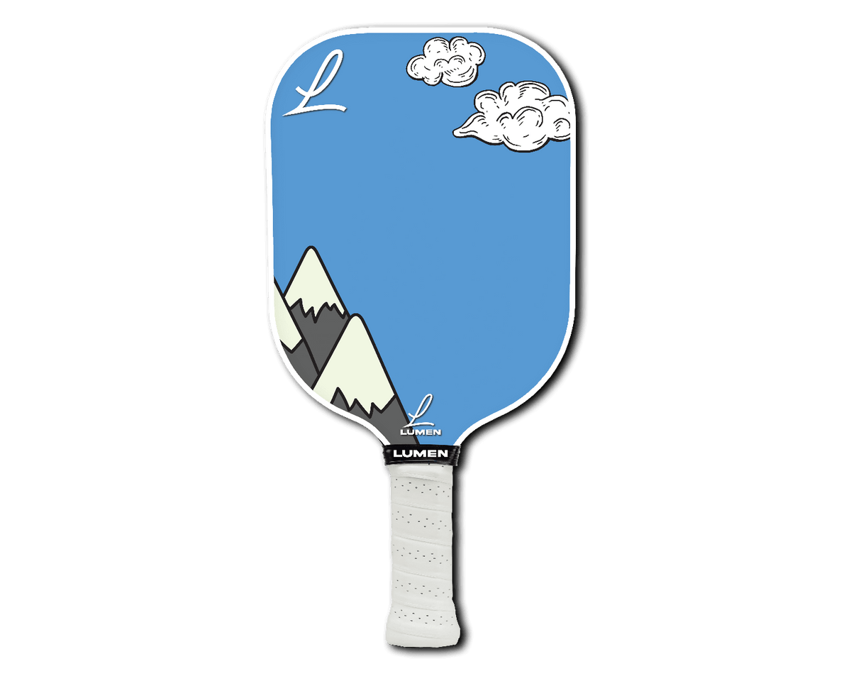 Lumen Coffee & Mountain Vibe Fiberglass Pickleball Paddle Set - Racquet Point