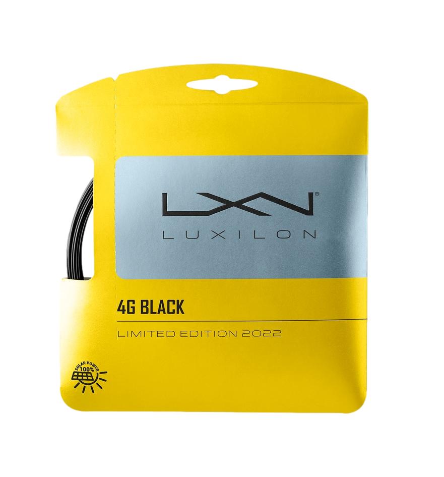 Luxilon 4G 125 Black Tennis String - Racquet Point