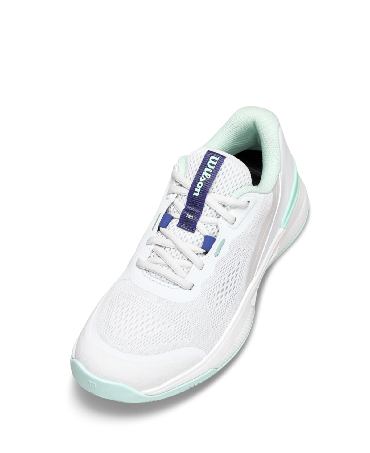 Wilson Intrigue Pro Women's Tennis Shoes - White/Bay - Racquet Point
