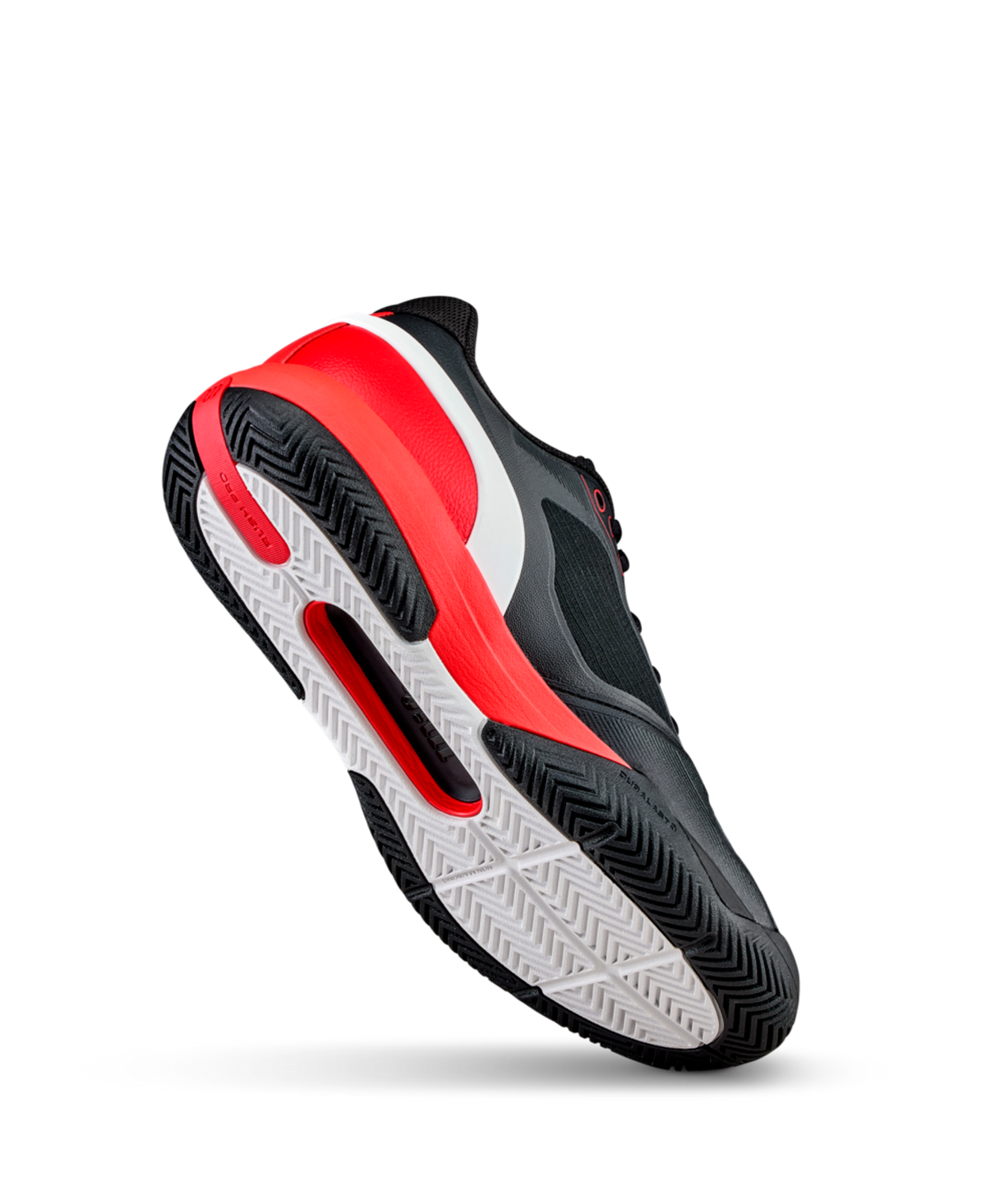 Wilson Rush Pro 5 Men's Tennis Shoes - Black/Infrared - Racquet Point