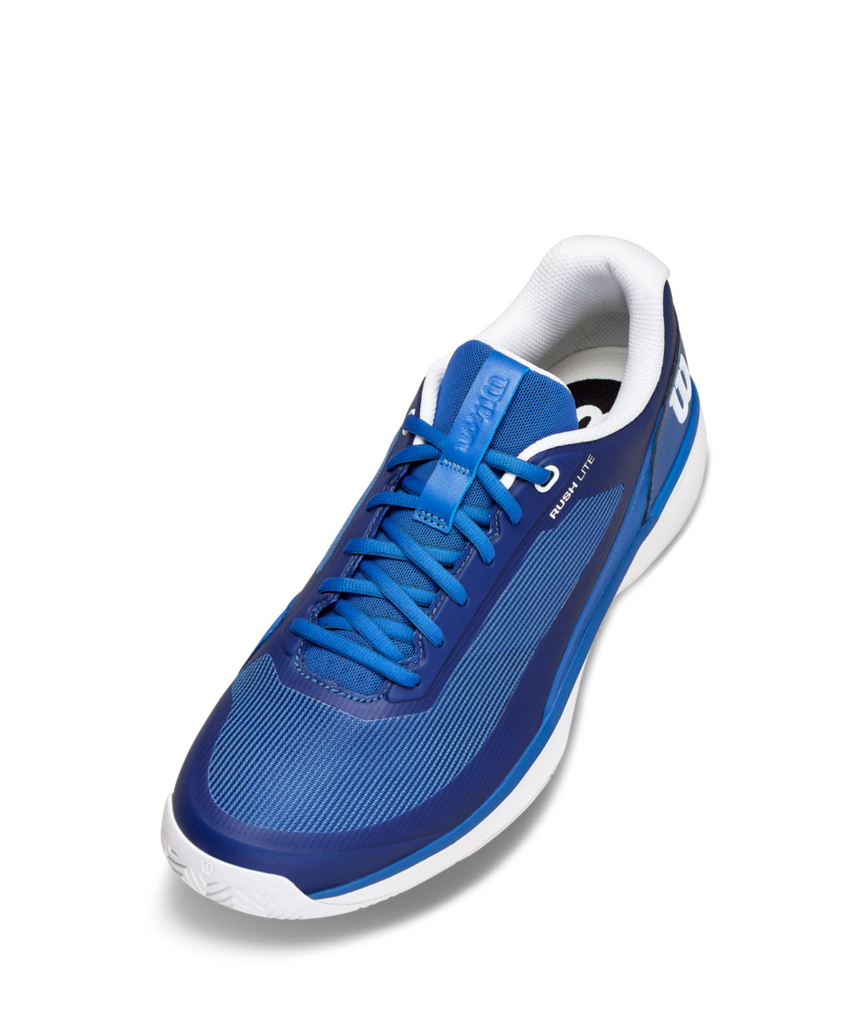 Wilson Rush Lite 5 Men's Tennis Shoes - Deja Vu Blue/White - Racquet Point