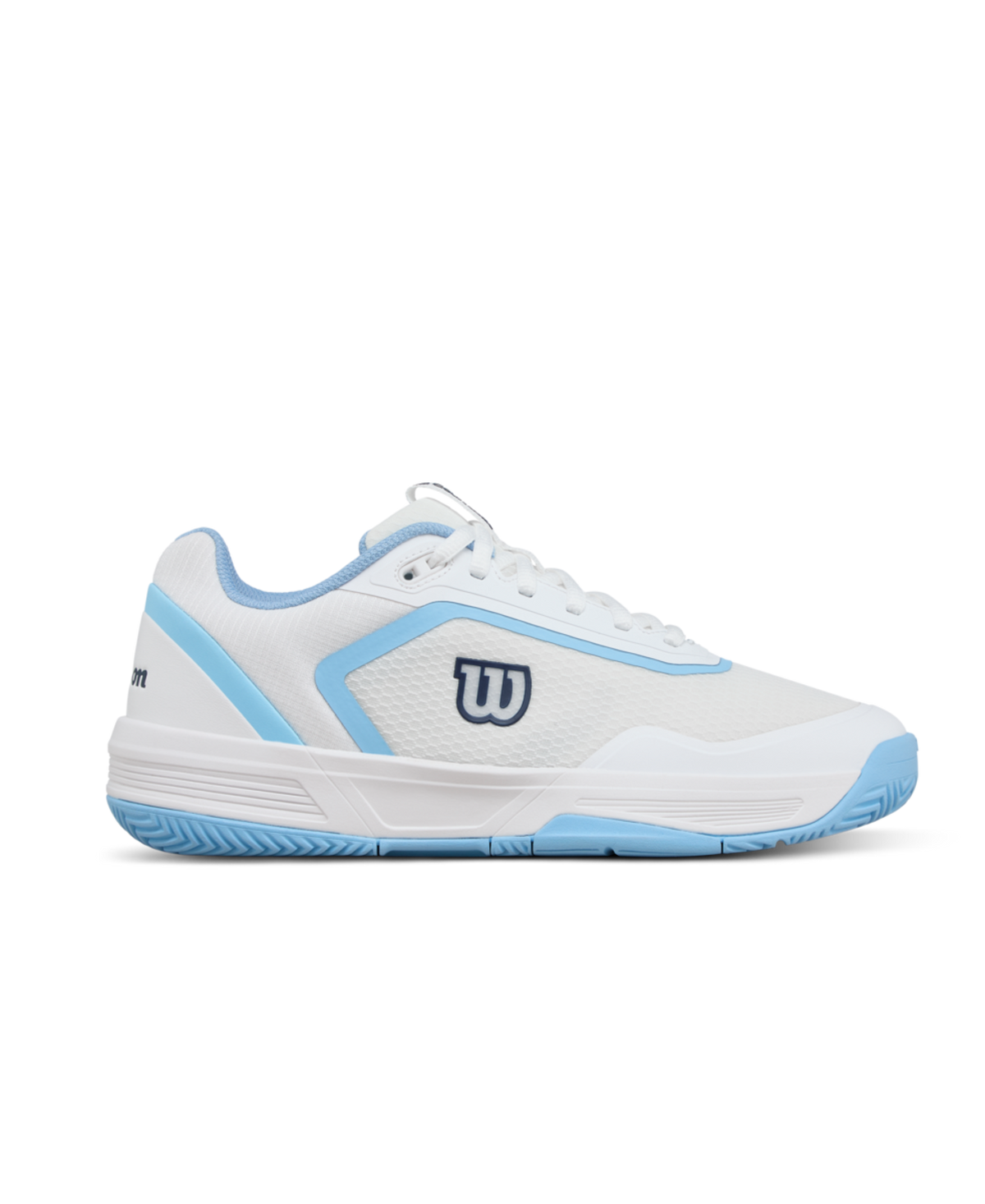 Wilson CourtGlide Women's Tennis Shoes - White/Airy Blue - Racquet Point
