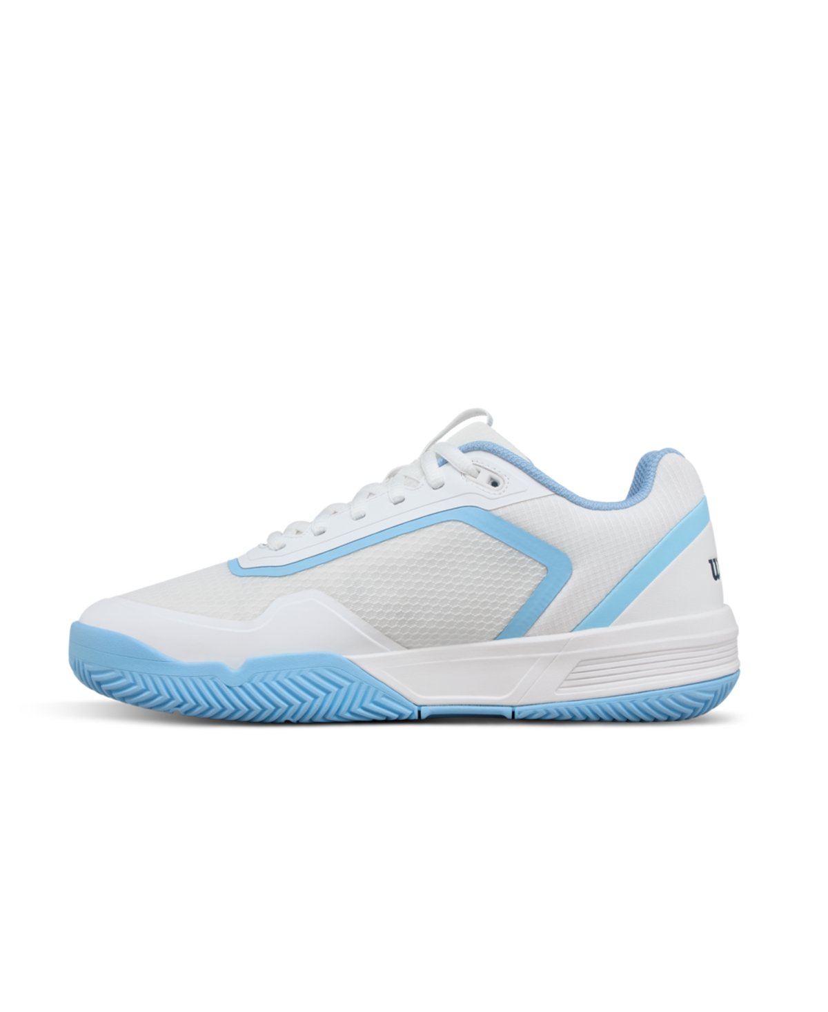 Wilson CourtGlide Women's Tennis Shoes - White/Airy Blue - Racquet Point