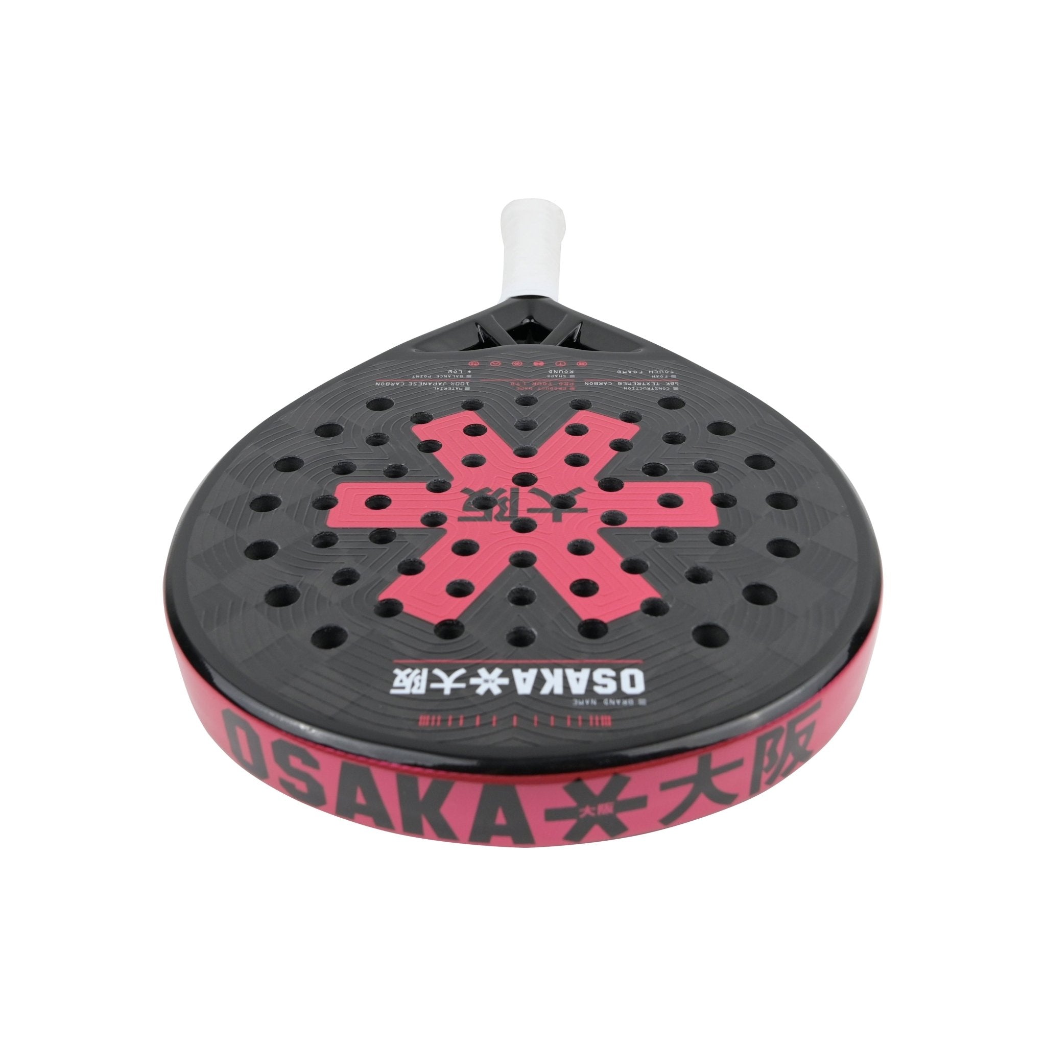 Osaka Pro Tour Ltd Padel Racket - Control | Pompeian Red - Racquet Point