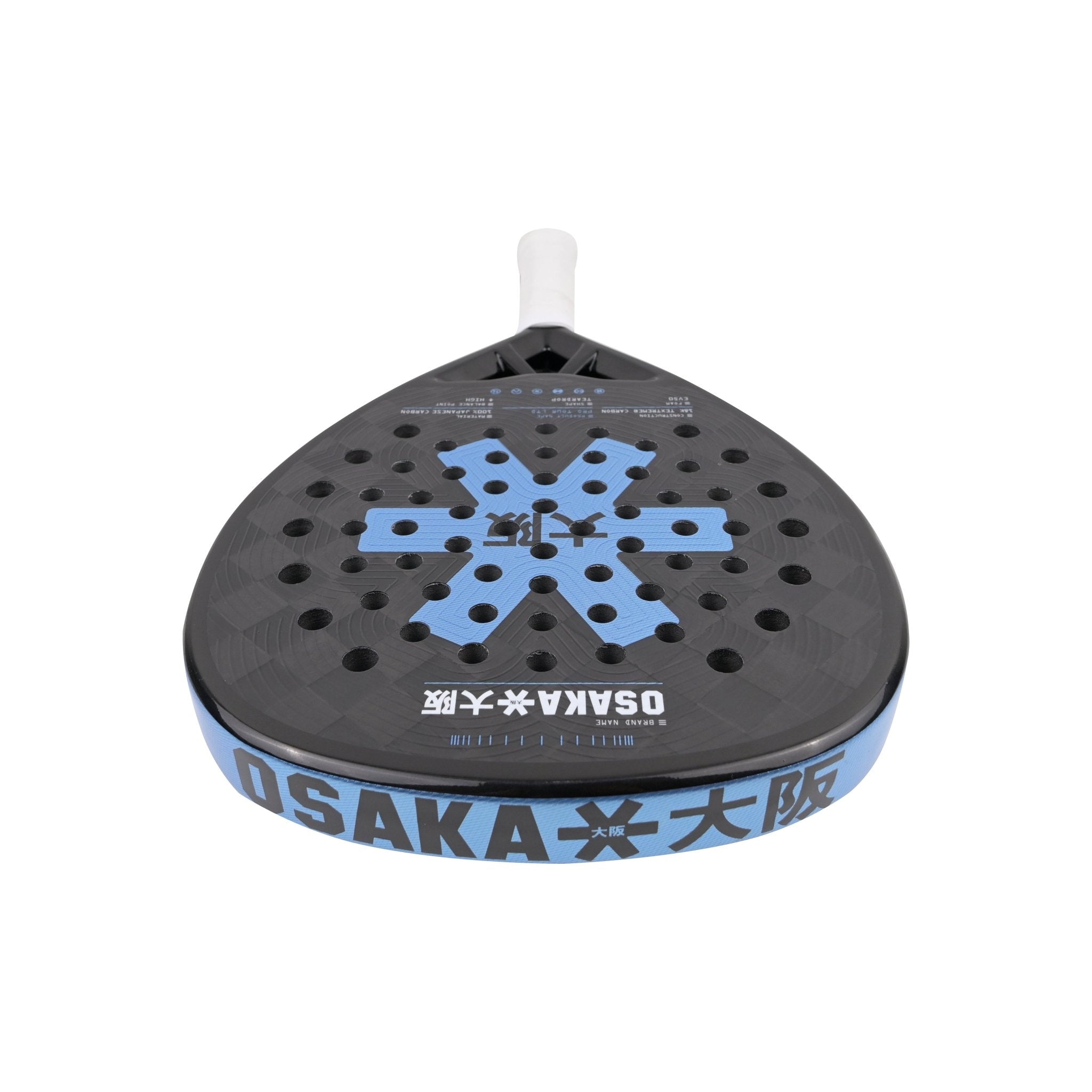 Osaka Pro Tour Ltd Padel Racket - Power | Silver Lake Blue - Racquet Point