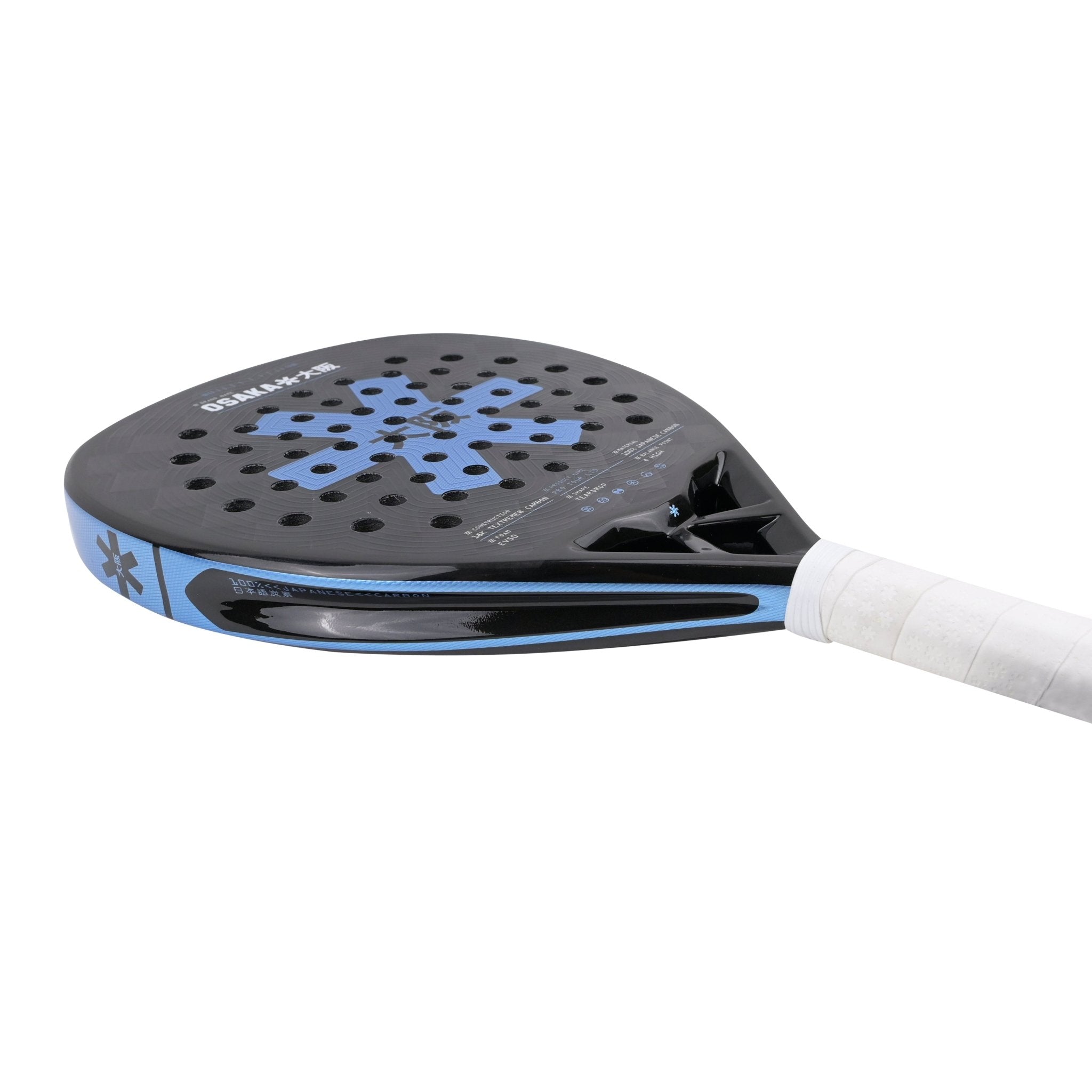 Osaka Pro Tour Ltd Padel Racket - Power | Silver Lake Blue - Racquet Point