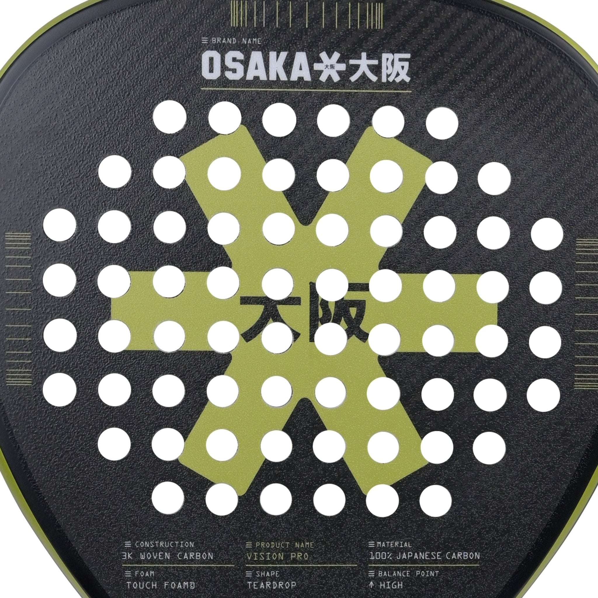 Osaka Vision Pro Padel Racket - Power | Ferite - Racquet Point