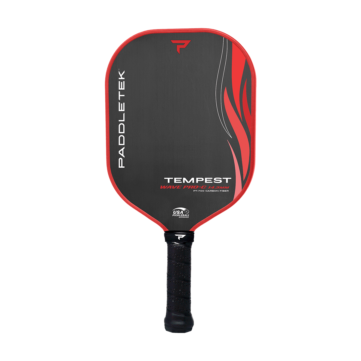 Paddletek Tempest Wave Pro - C The Badger Edition Pickleball Paddle - Racquet Point