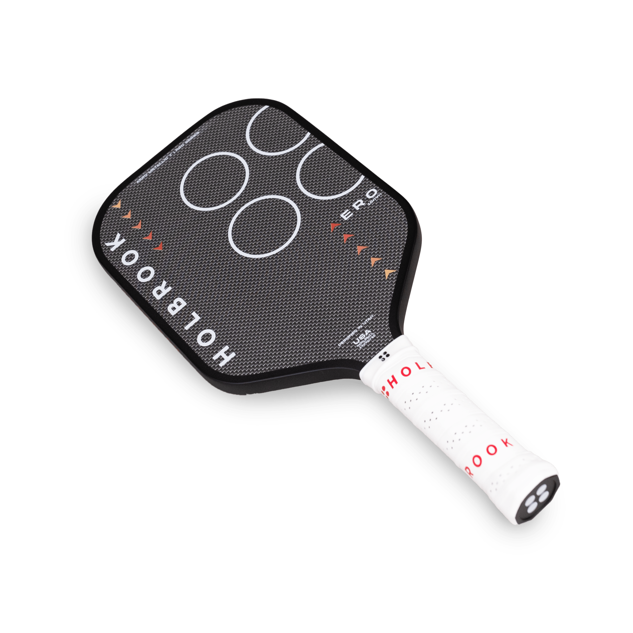Holbrook Pro Aero Metallic T paddle face detail