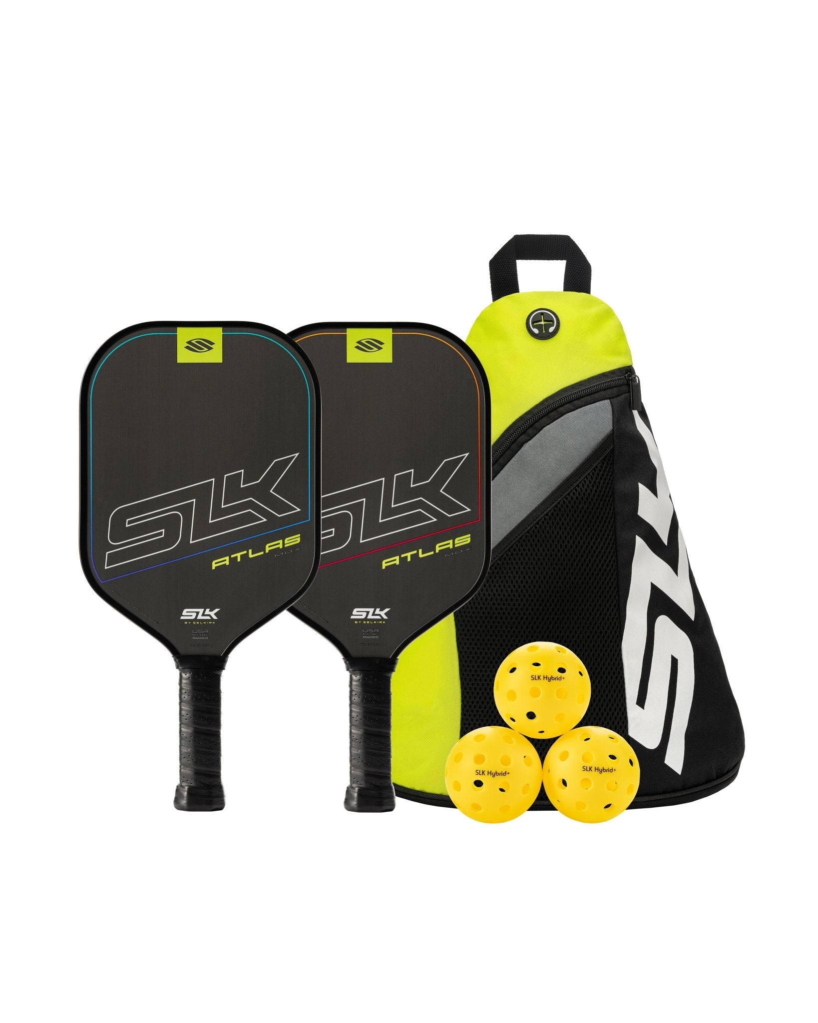 Selkirk SLK Atlas Raw Carbon Pickleball Bundle - Racquet Point
