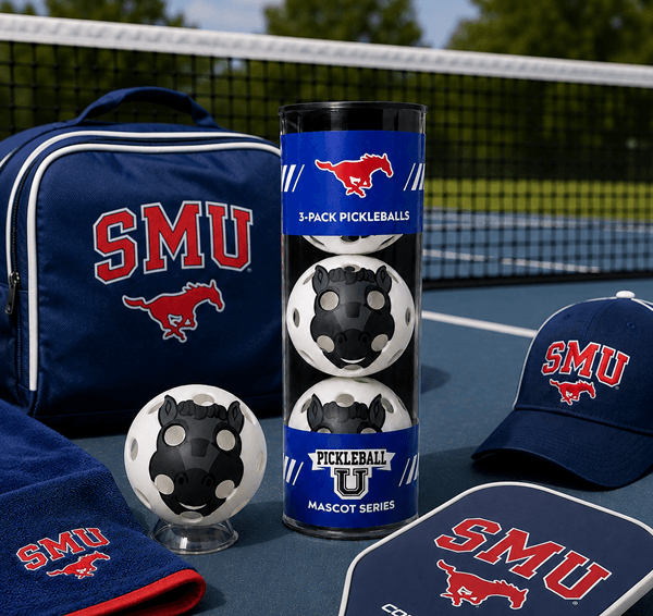 SMU Mustangs Pickleball Balls - Racquet Point