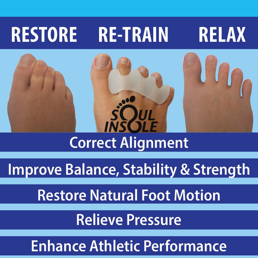 Soul Insole Premium Toe Spacers - Racquet Point
