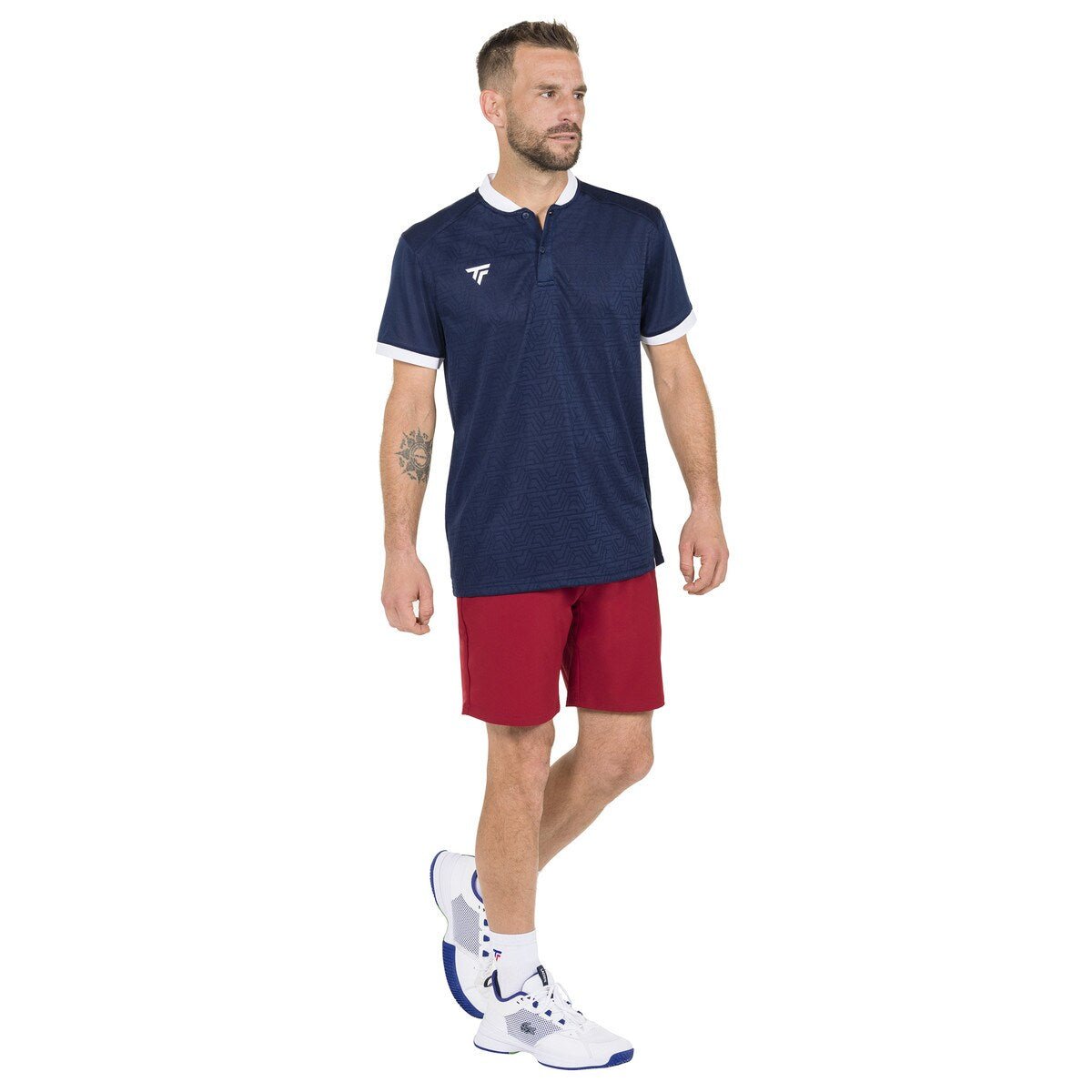Tecnifibre Men's Team Mesh Polo T-Shirt - Racquet Point