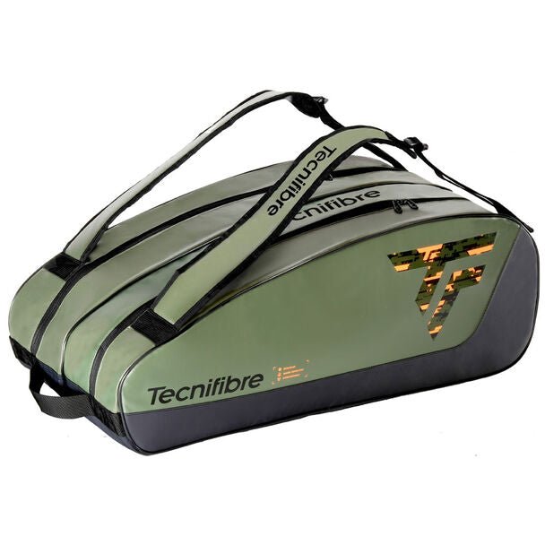 Tecnifibre Tour Endurance 12R Khaki Bag - Racquet Point