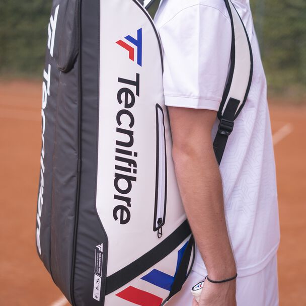 Tecnifibre Tour Endurance White 12R Tennis Bag - Racquet Point