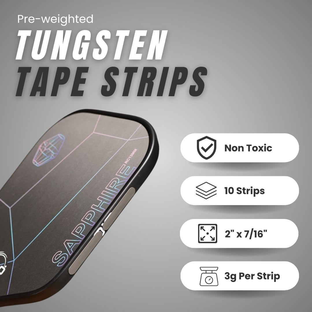 Tungsten Tape Strips - Racquet Point