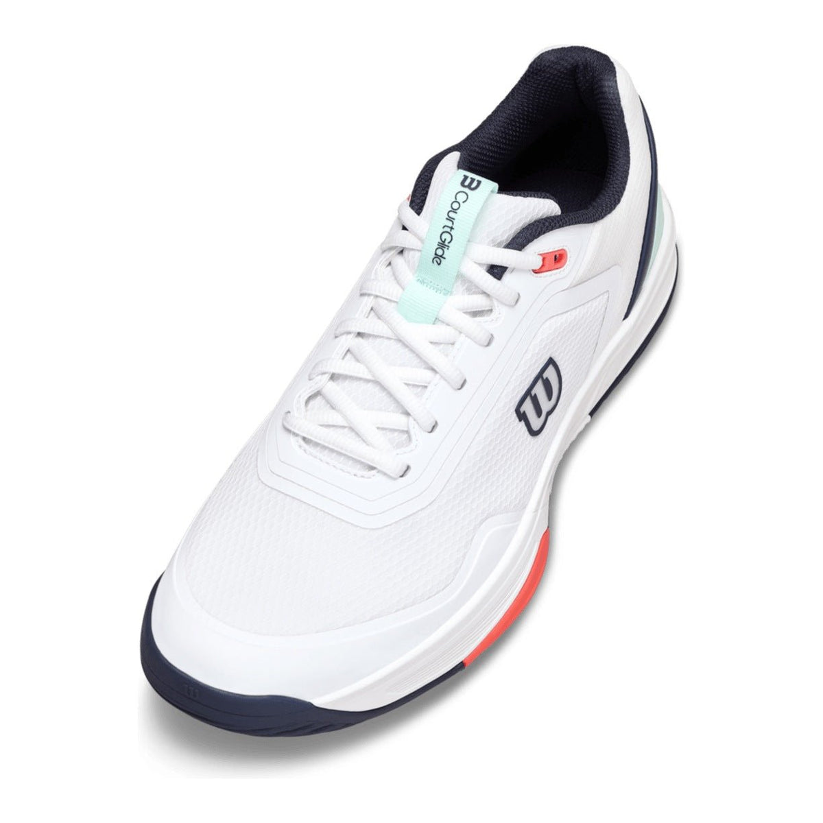 Wilson CourtGlide Padel Men's Padel Shoes - White/Bay - Racquet Point