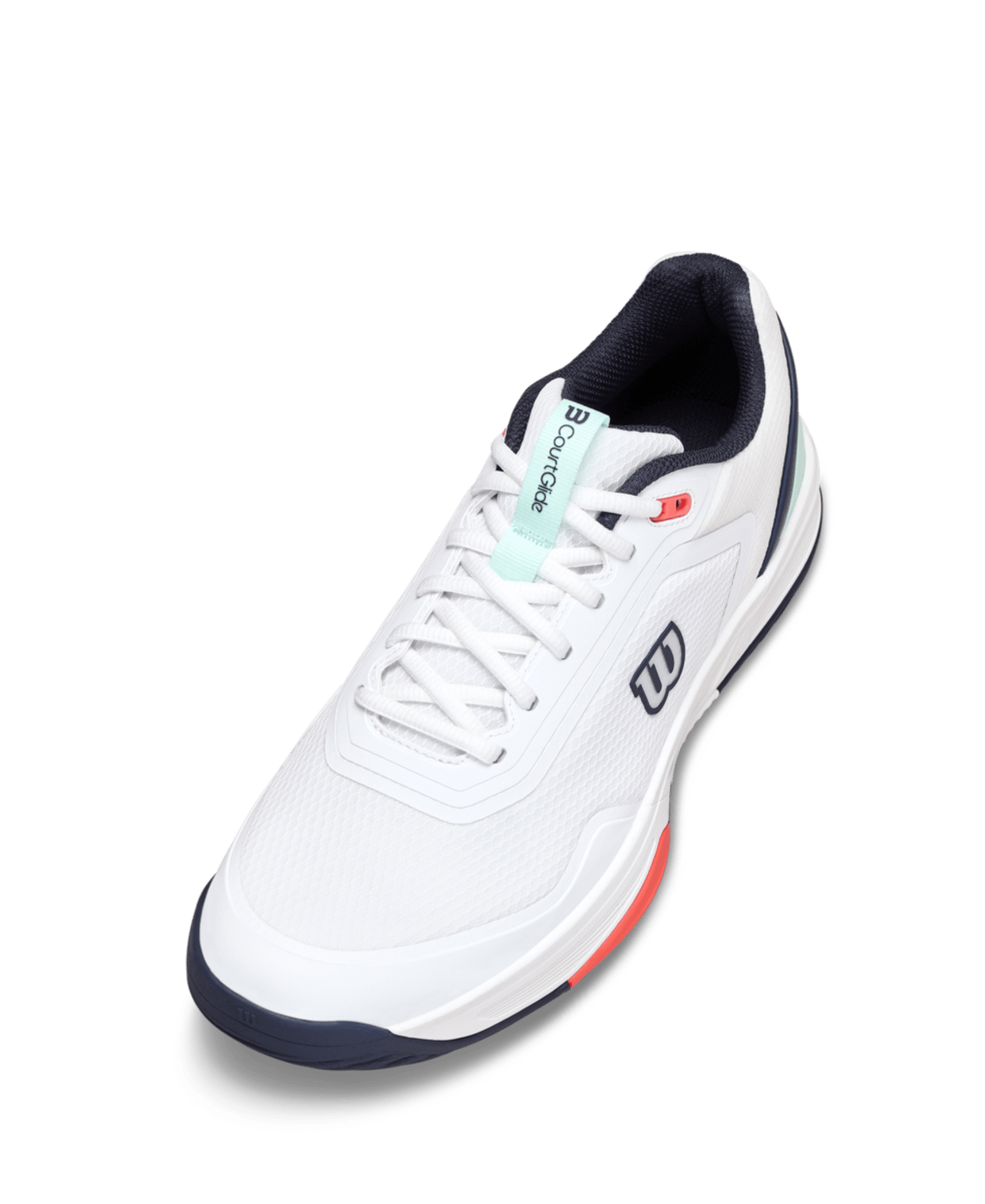 Wilson CourtGlide Padel Men's Padel Shoes - White/Bay - Racquet Point